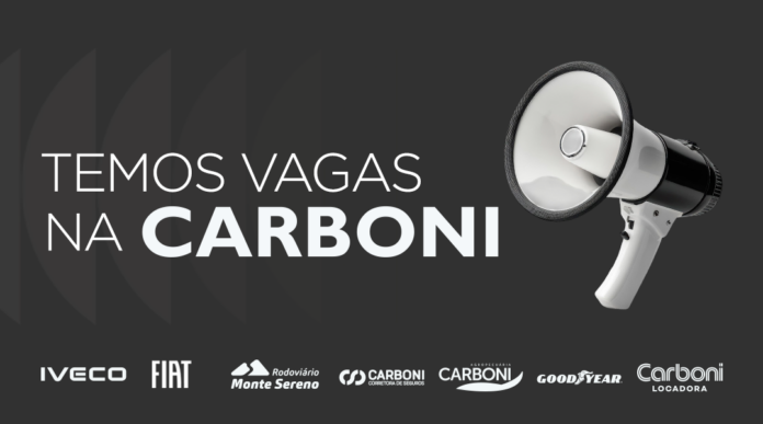 Carboni reúne oportunidades de emprego em diferentes áreas e segmentos de atuação