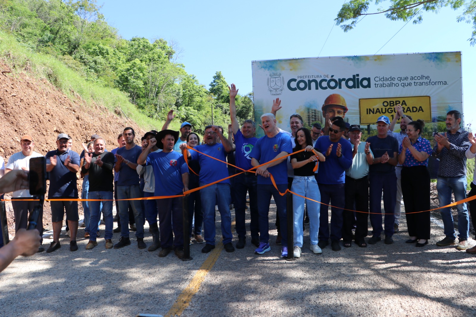 Com 1200 metros de extensão, rampa de concreto em Barra Seca é inaugurada