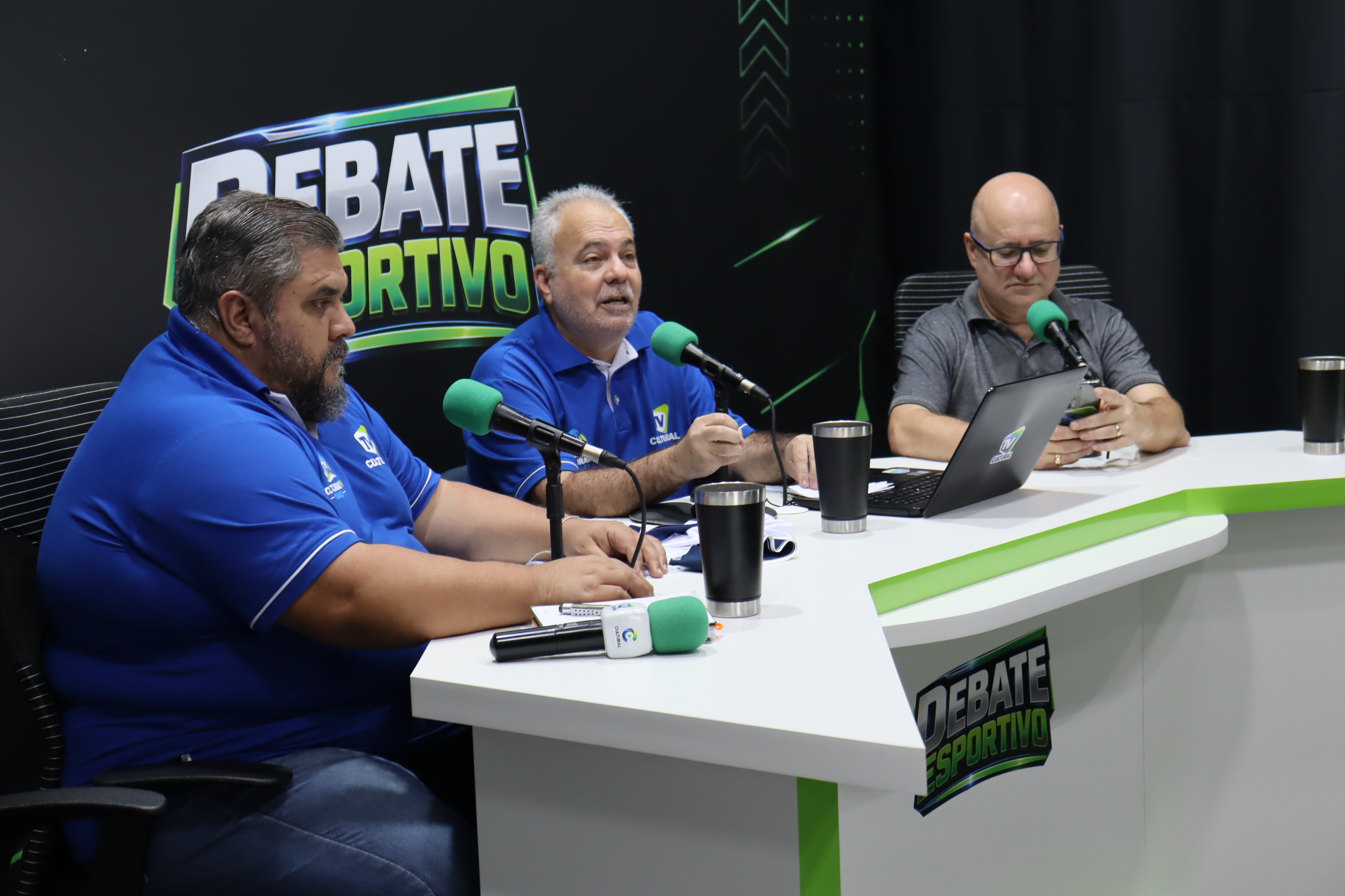 Debate Esportivo estreia novo estúdio da TV Cultural em noite de emoção e novidades